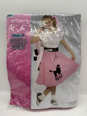 NWT Party Poodle Skirt Costume for Children